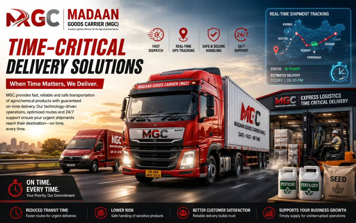 Time-Critical Delivery Solutions